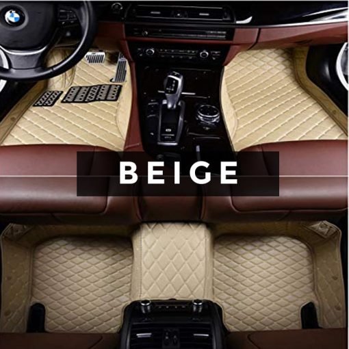 ToughMats beige diamond custom car floor mats, the epitome of luxury