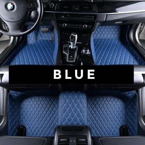 Luxury and comfort with Blue diamond custom car floor mats from ToughMats