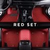 ToughMats' red diamond custom car floor mats for a stylish look