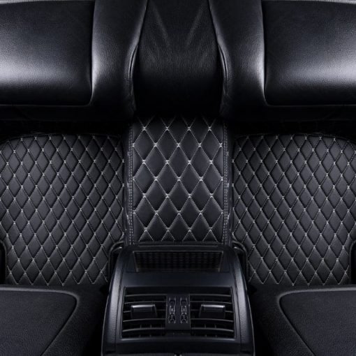 Black & White Diamond Car Mat ToughMats