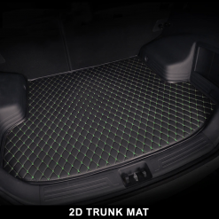 Tailored luxury: Red diamond custom car trunk mats by ToughMats