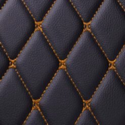 beautiful orange stitch car mats uk