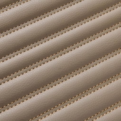 Luxury and comfort with beige stripe custom car floor mats from ToughMats